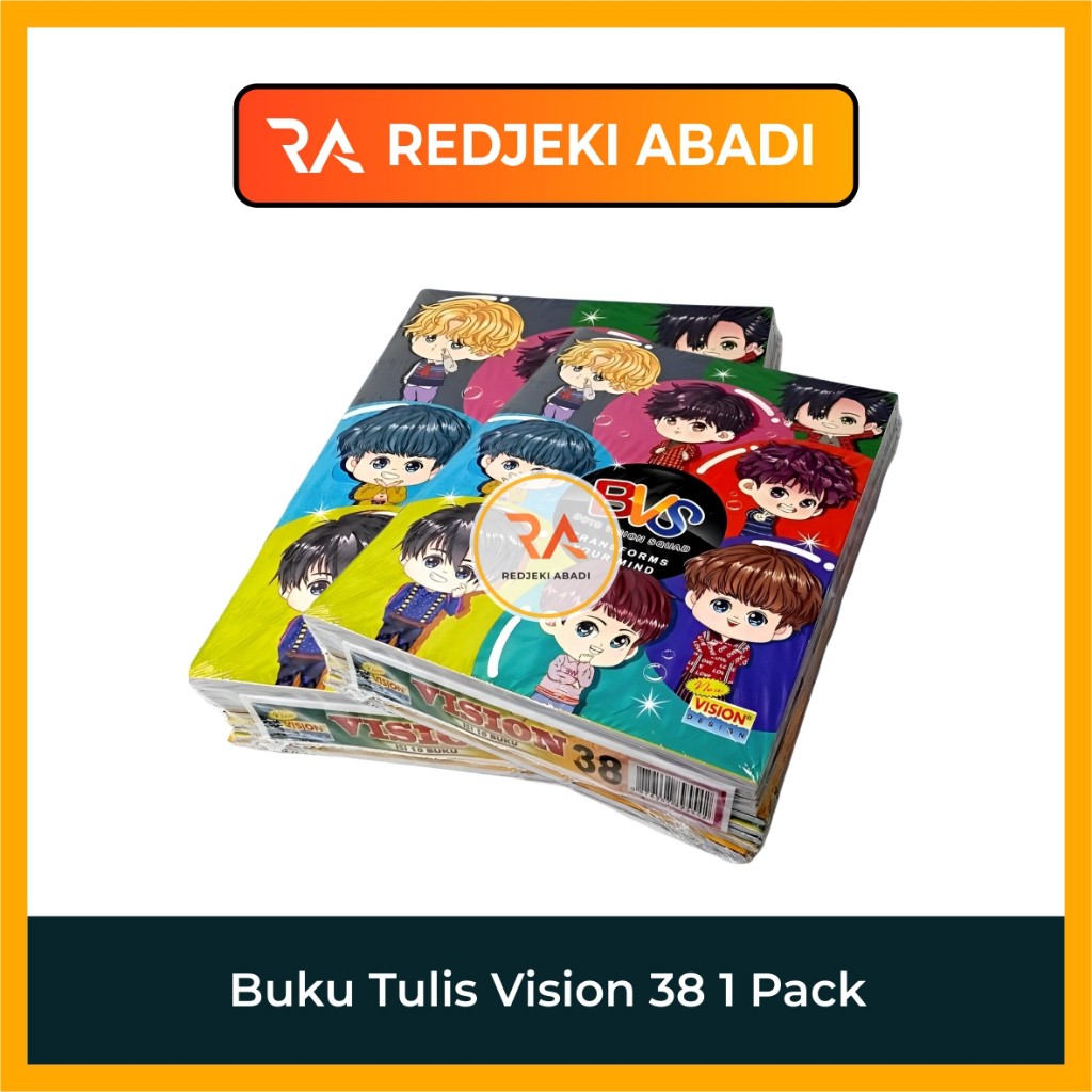 

Buku Tulis Vision 38 1 Pack