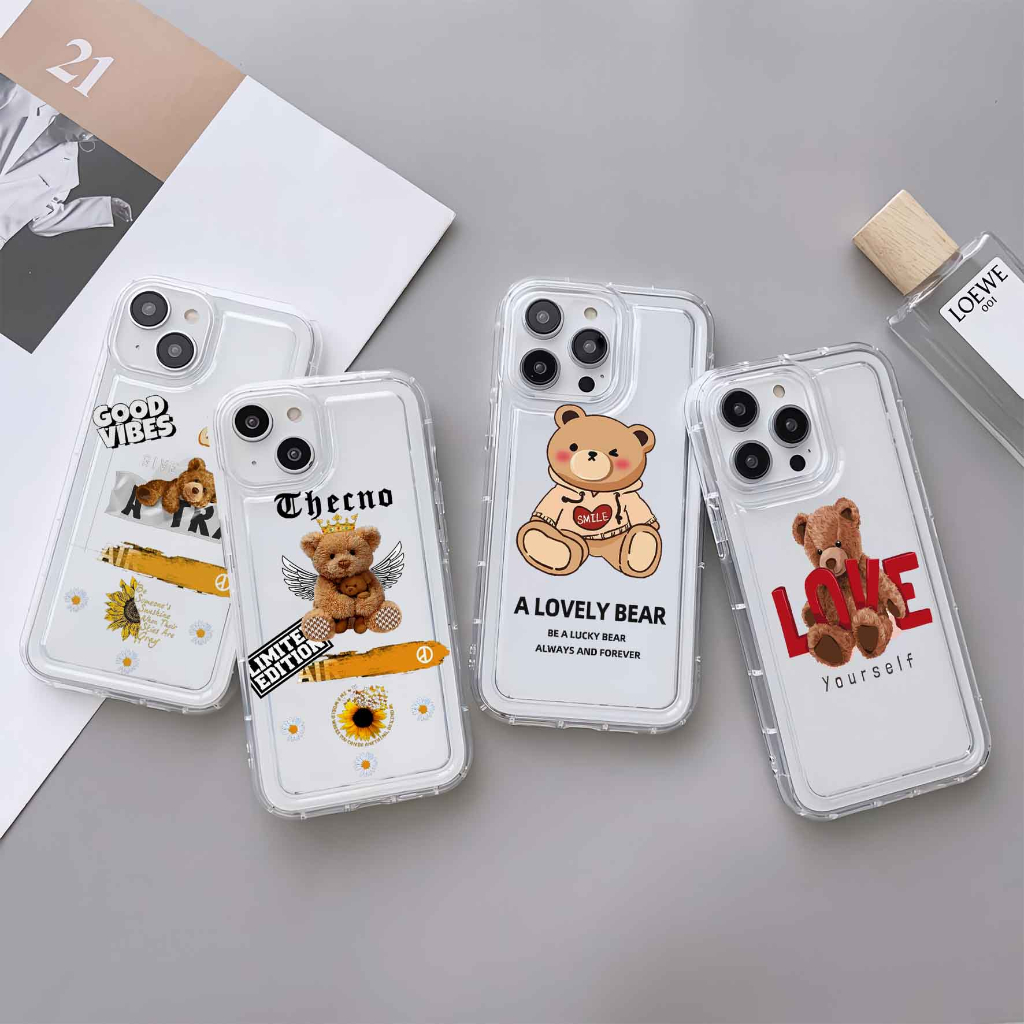 CASING HANDPHONE BENING IPONE 7G 8G 7+ 8+ X XS XR XS MAX 11 11 PRO MAX 12 MINI 12 12 PRO CLEAR CASE 