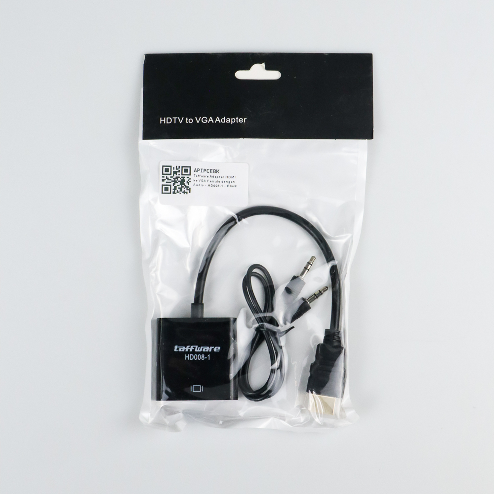 Taffware Adaptor HDMI ke VGA Female dengan Audio - HD008-1