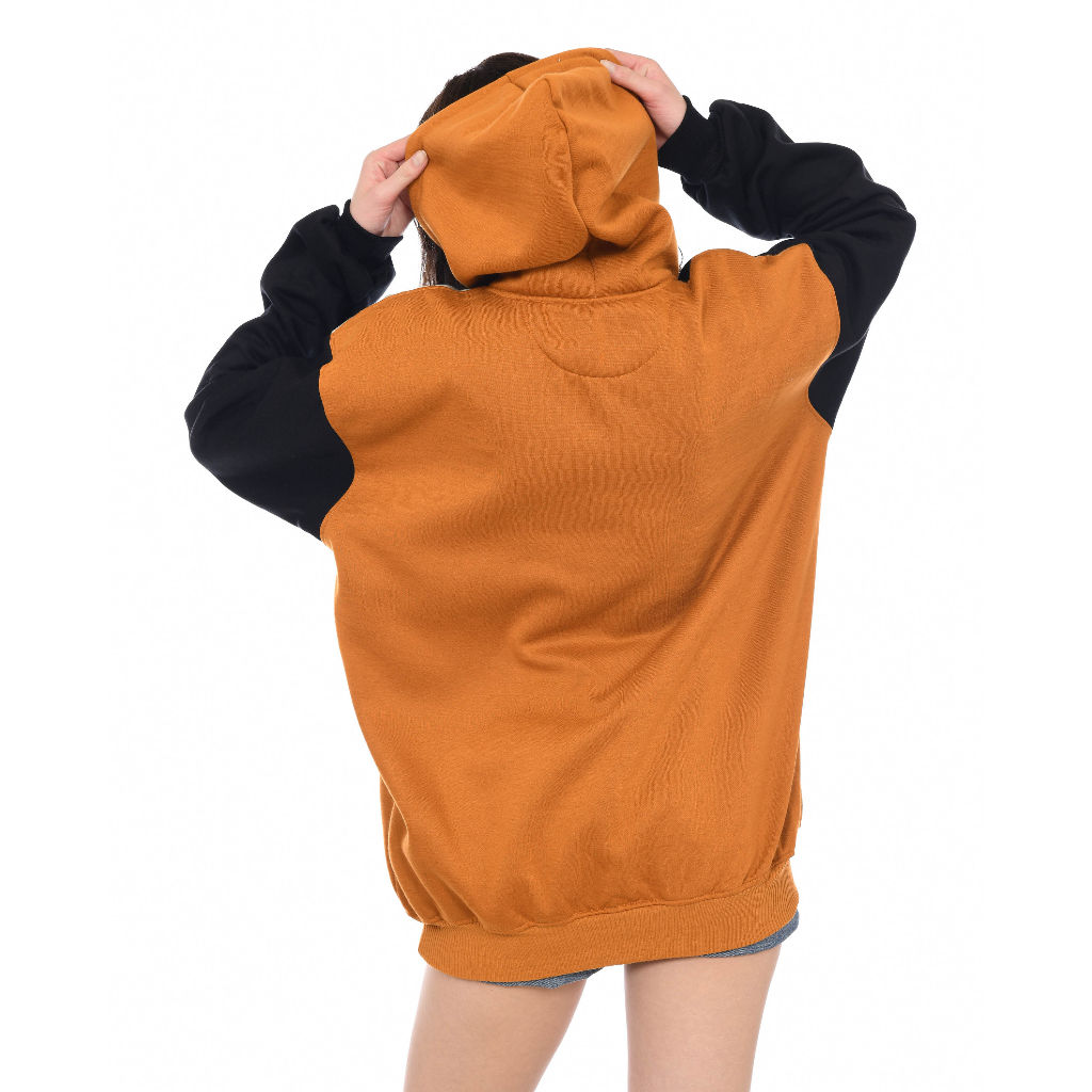 Jico-Hoodie Color Block Unisex Pria Wanita Terbaru Distro Lokal Kota Bandung