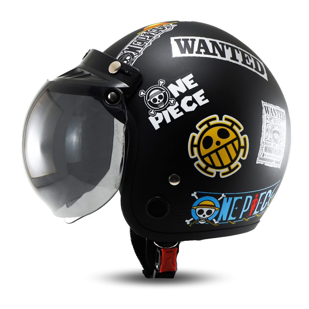 Helm Retro Bogo Dewasa Pria Wanita SNI Kekinian