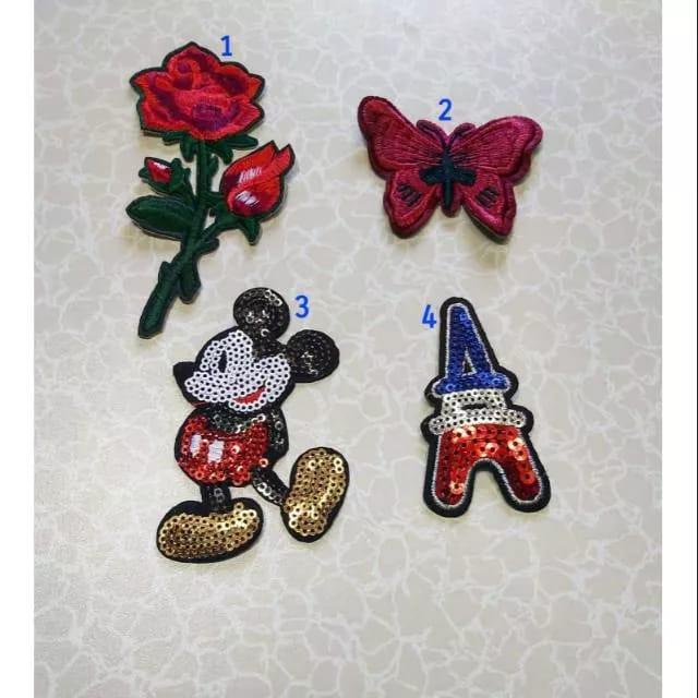 IRON PATCH FANCY / EMBLEM BORDIR CUTE