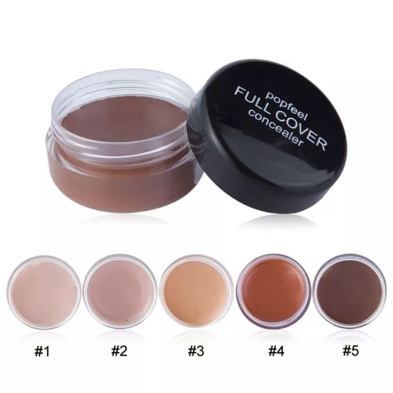Concealer Popfeel Full Cover Cream Waterproof