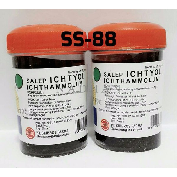 ICHTYOL SALEP (SALEP BISUL AMPUH 100%) CIUBROS/CITO