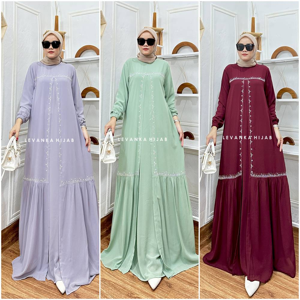 AYANA Dress / Gamis Outer Cerutty Babydoll TERBARU !