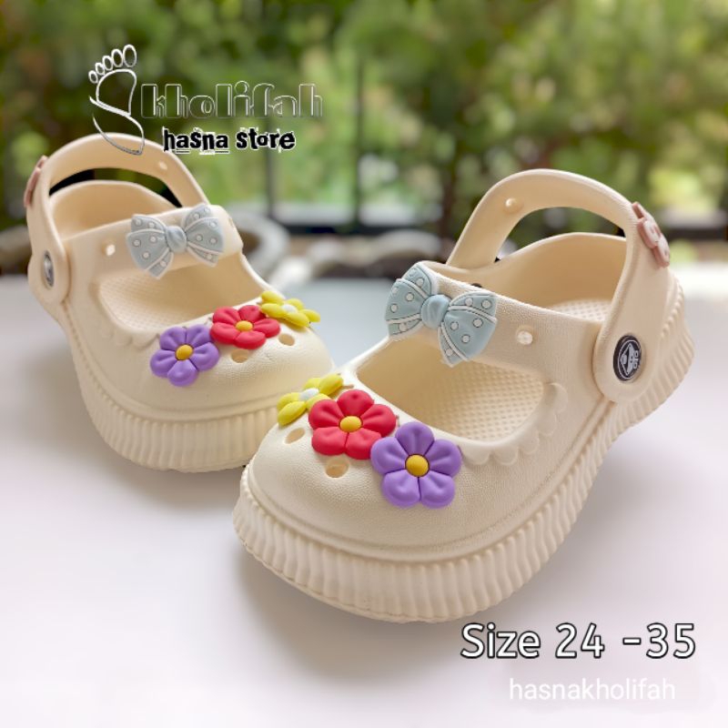 Sepatu model balet bunga Anak perempuan Tk-SD balacca 081k/t series