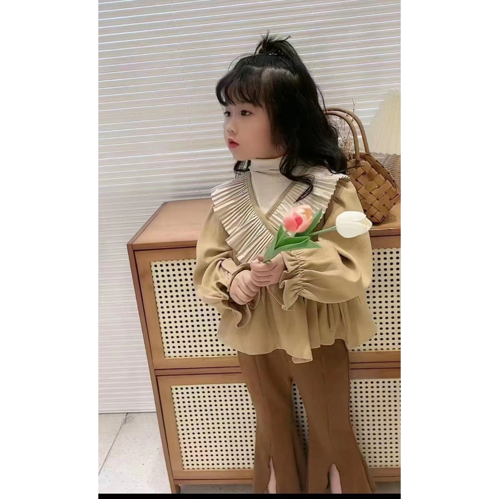 SSP86-Setelan Set Anak Tanggung Remaja Perempuan Boho Japanese Style