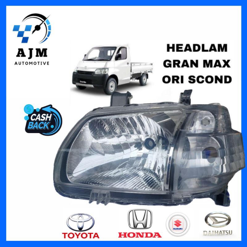 lampu depan Grand max original Headlamp COPOTAN BEKAS LAYAK PAKAI