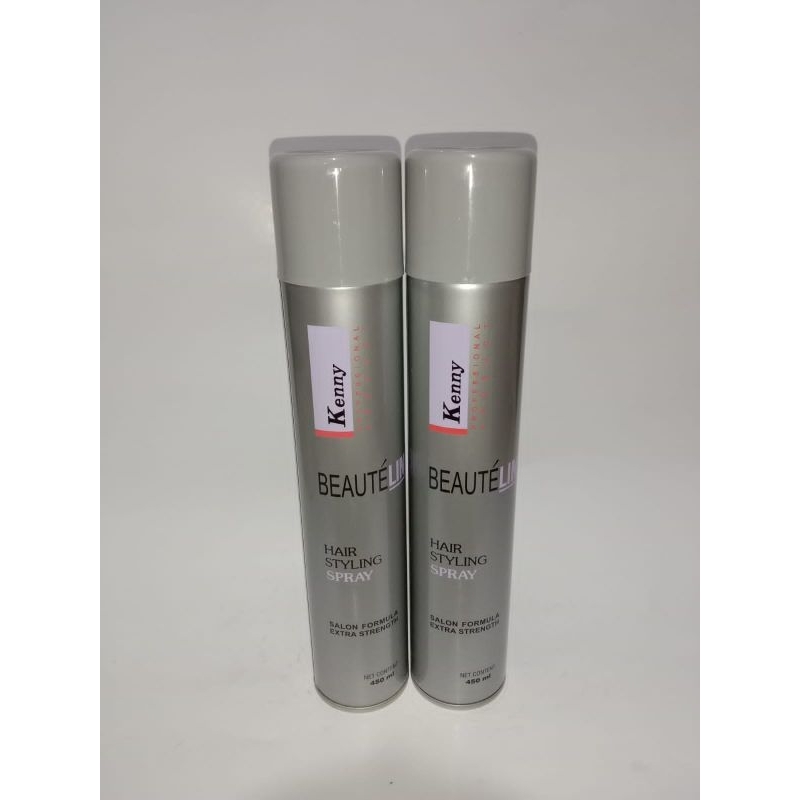 Kenny Hair Styling Spray / Kenny Hair Spray rambut beute line 450ml