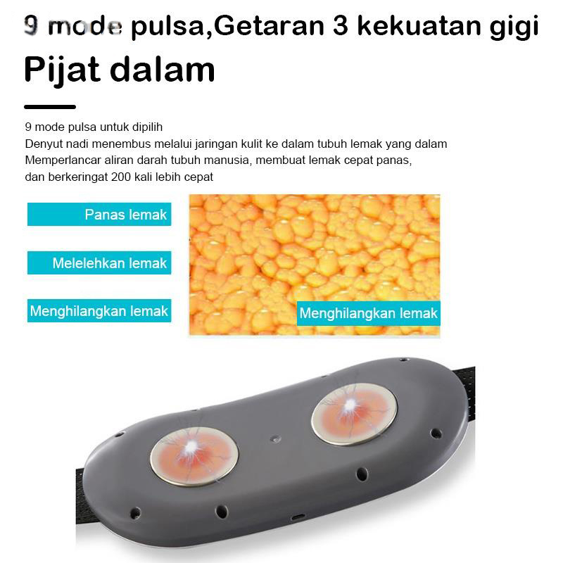 Alat penghancur lemak Slimming Belt perut pinggang pelangsing tubuh Dismenore Relief penghancur lemak Perut Pad Bantalan Pemanas Listrik Relief Punggung atau Sabuk Sakit Pinggang