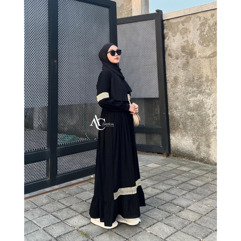 Abaya Gamis Dress Maxi Abaya Saudi 766