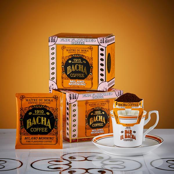 

Bacha Coffee Bag Gift Box, 12 bags - Milano Morning