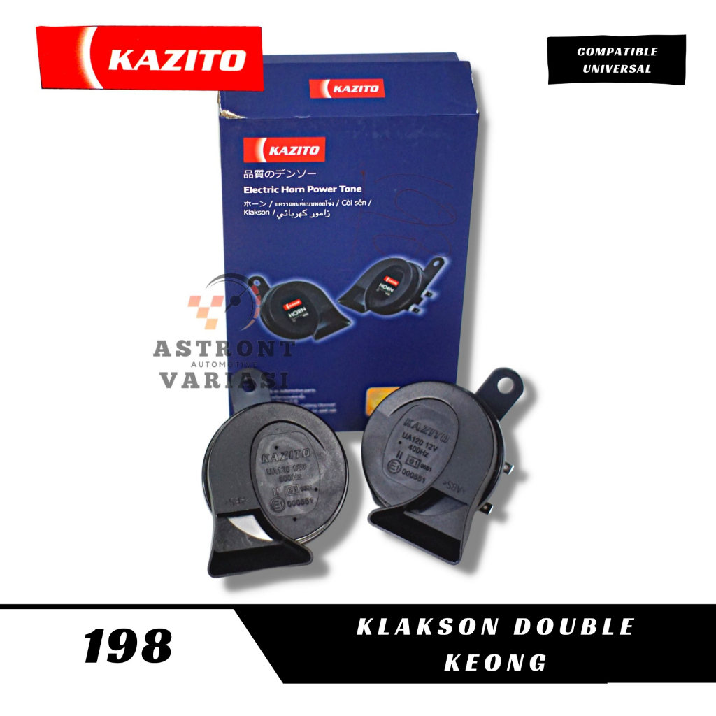 Klakson Keong PIA kazito model Terompet klakson terompet Universal Motor Mobil