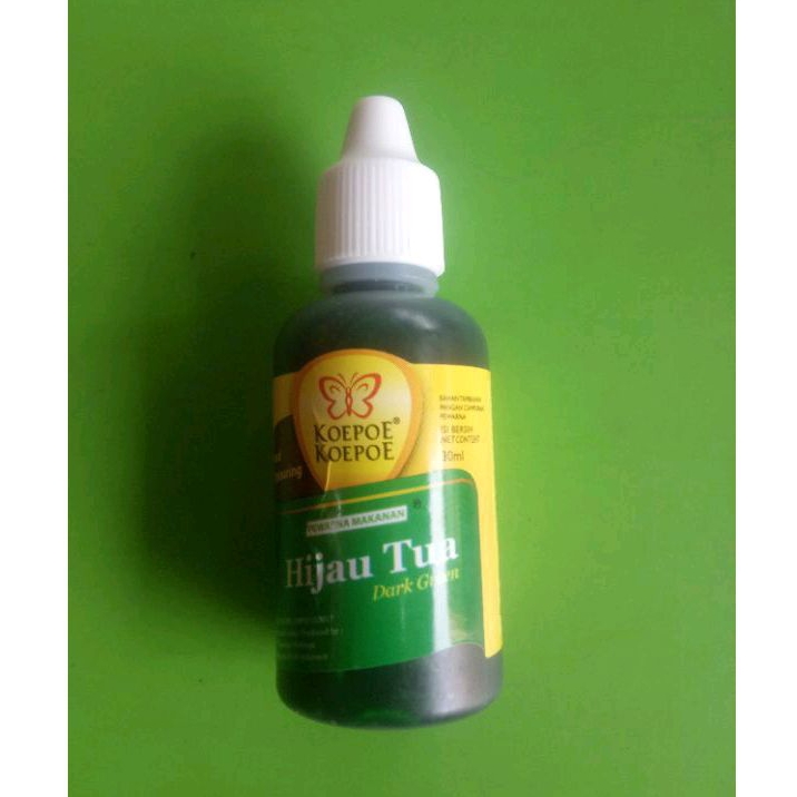 

Pewarna Makanan Hijau Tua Koepoe Koepoe 30ml