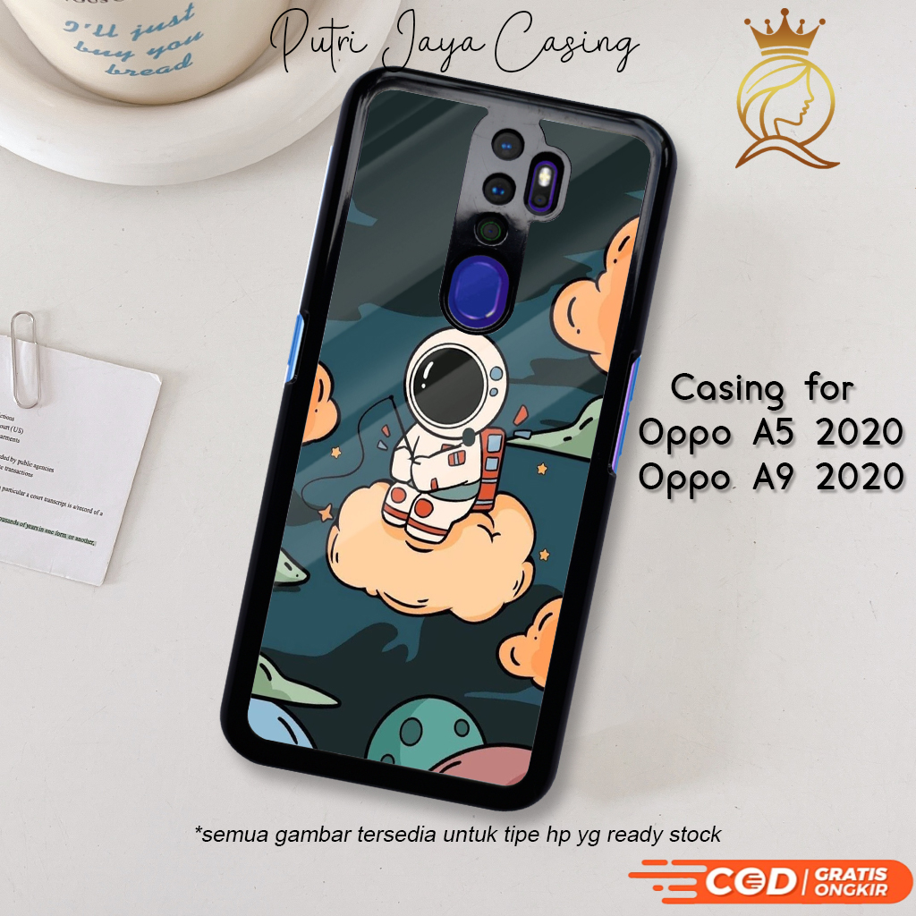 Case Hp Oppo A5 2020 Casing Oppo A5 2020 Motif ASTROCUTE Casing Terbaru Case Karakter Lucu Casing Lu