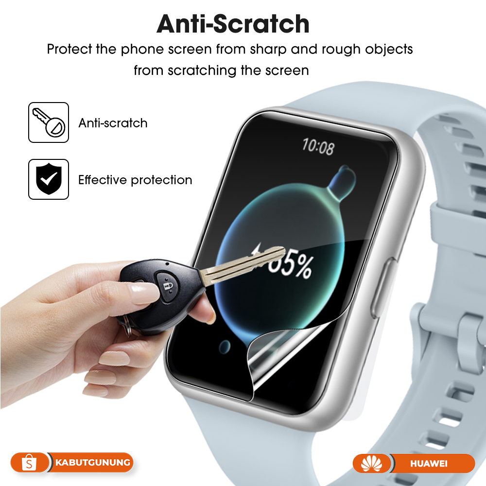 Anti Gores Screen Protector TPU Hydrogel Huawei Watch Fit 2