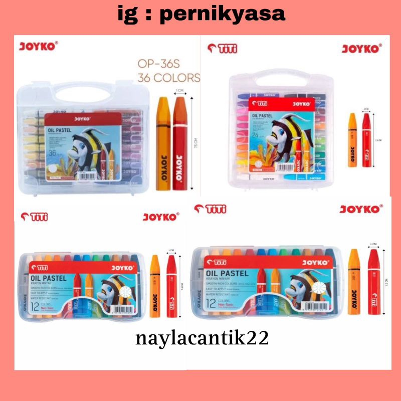 

crayon oil pastel joyko | krayon minyak joyco | smooth rich colours