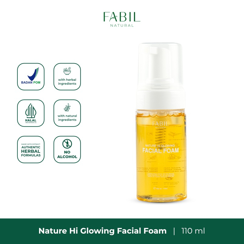 FABIL Nature Hi Glowing Facial Foam 110ml