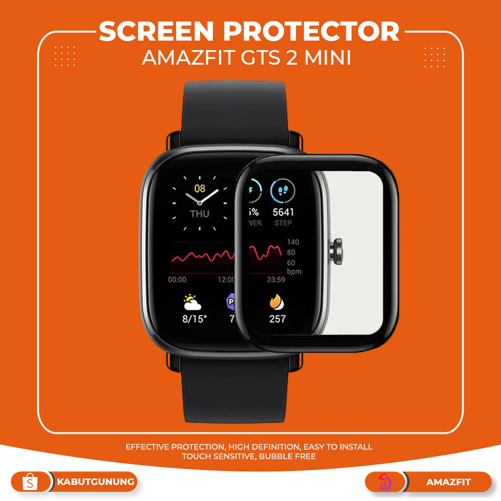 Anti Gores Full Screen Protector For Amazfit GTS 2 MINI