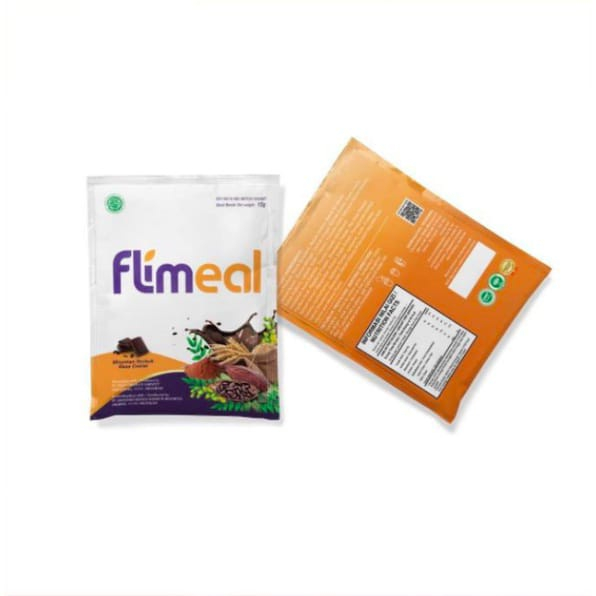 

FLIMEAL SERBUK MINUMAN SEREAL RASA COKELAT SUSU PENGGANTI MAKANAN (MEAL REPLACEMENT) PER SACHET ISI 50 GRAM