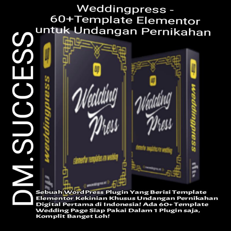 Weddingpress - Template Elementor untuk Undangan Pernikahan