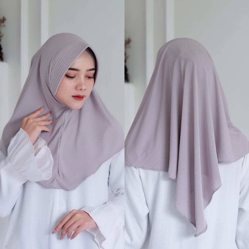 (100rb dapat 10pcs) Bergo Sport Jumbo / Bergo Hamidah size M