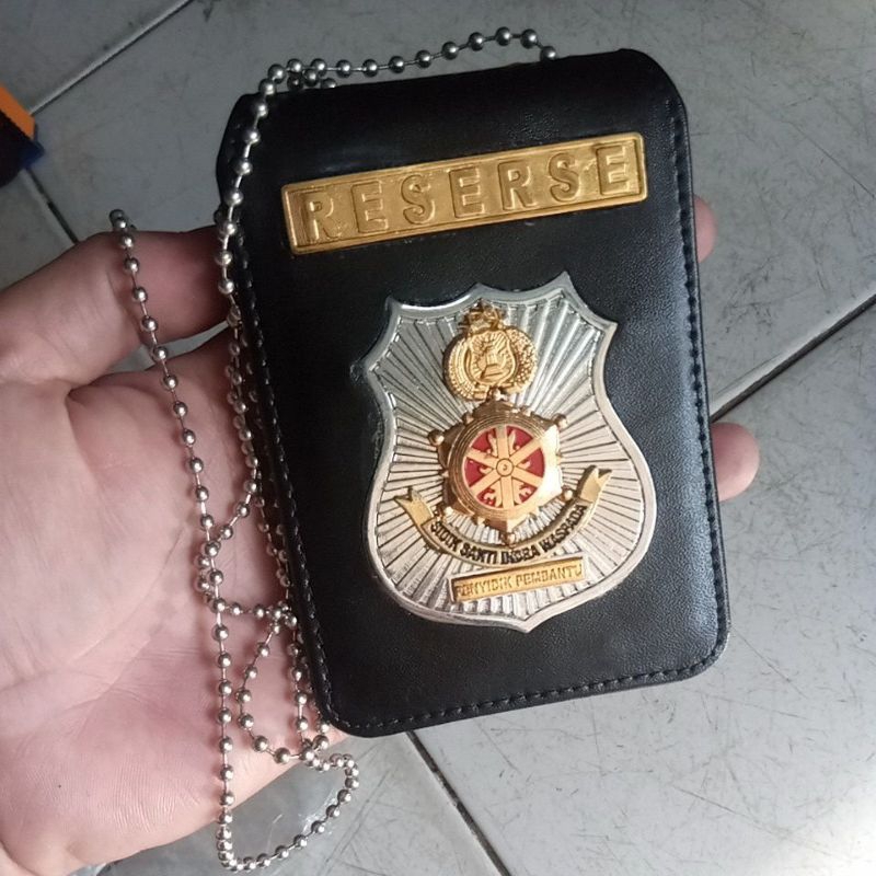 Dompet Kalung Penyidik POLRI Jatah Perwira / Card Holder ID