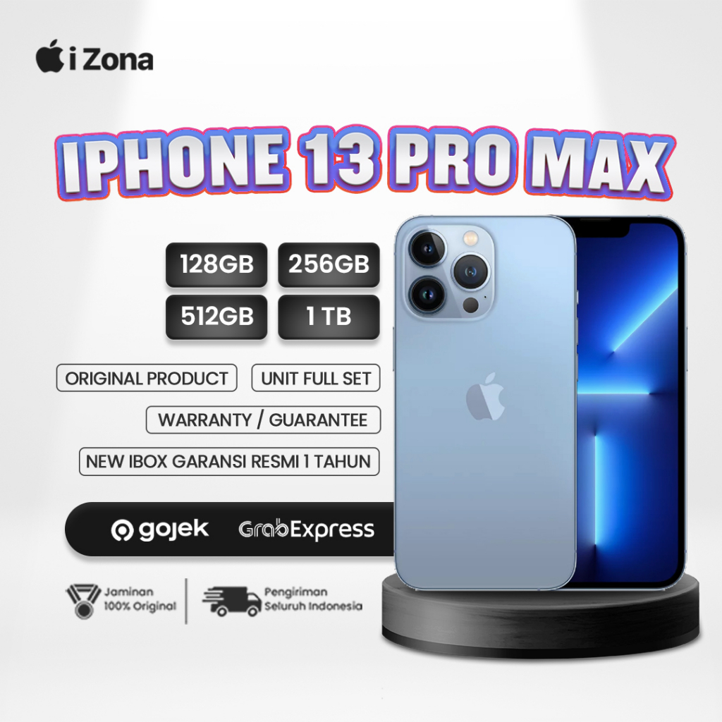 IPHONE 13 PRO MAX 128GB 256GB ORIGINAL SECOND INTER IBOX IZONA