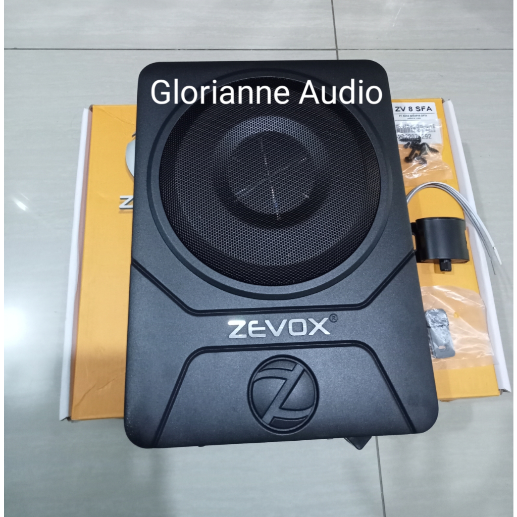 Subwoofer kolong Zevox zv 8 sfa subwoofer aktif 8 inch zevox zv 8sfa