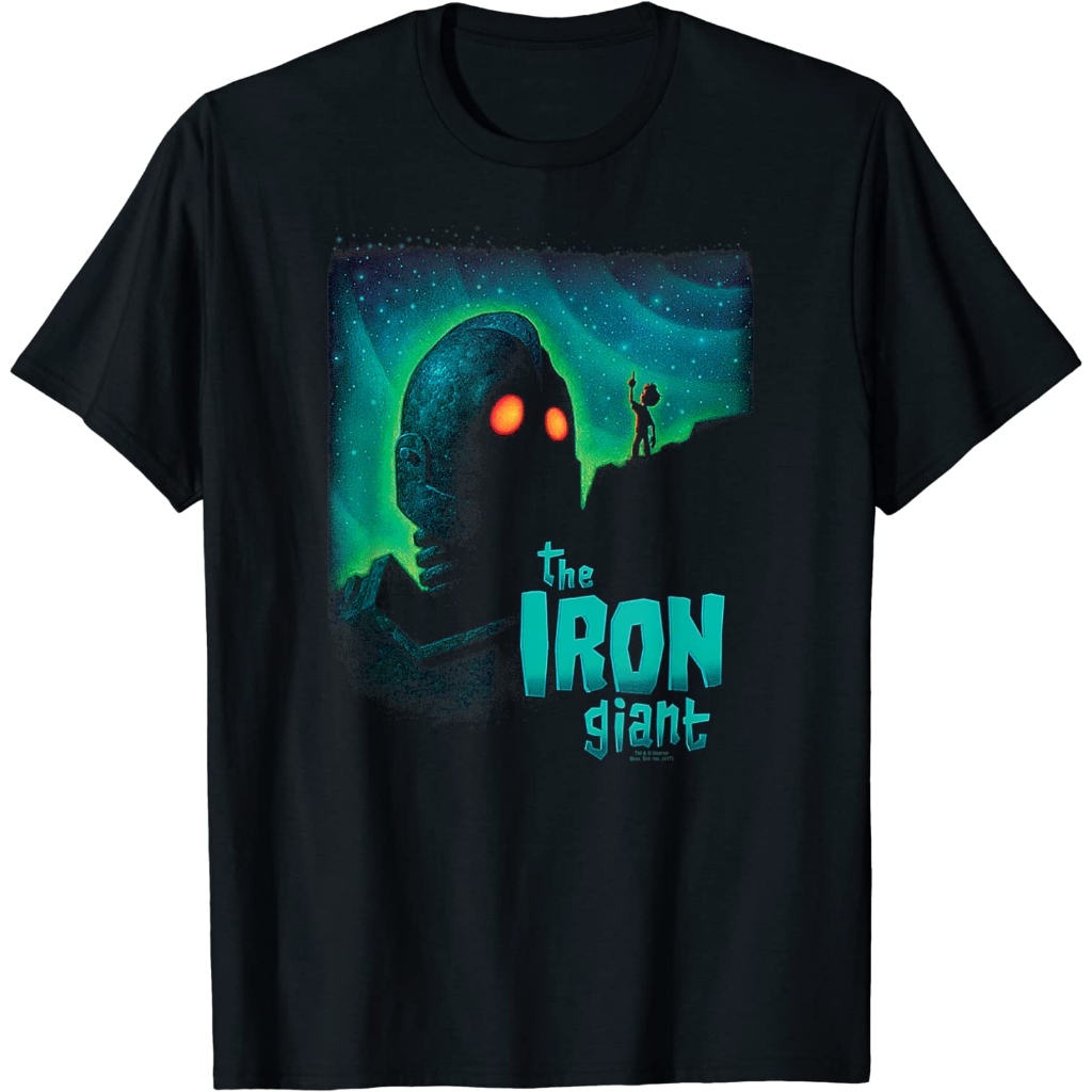 Baju Kaos Dewasa The Iron Giant The Iron GiantPakaian Atasan Fashion Pria Wanita Cowok Laki Distro M