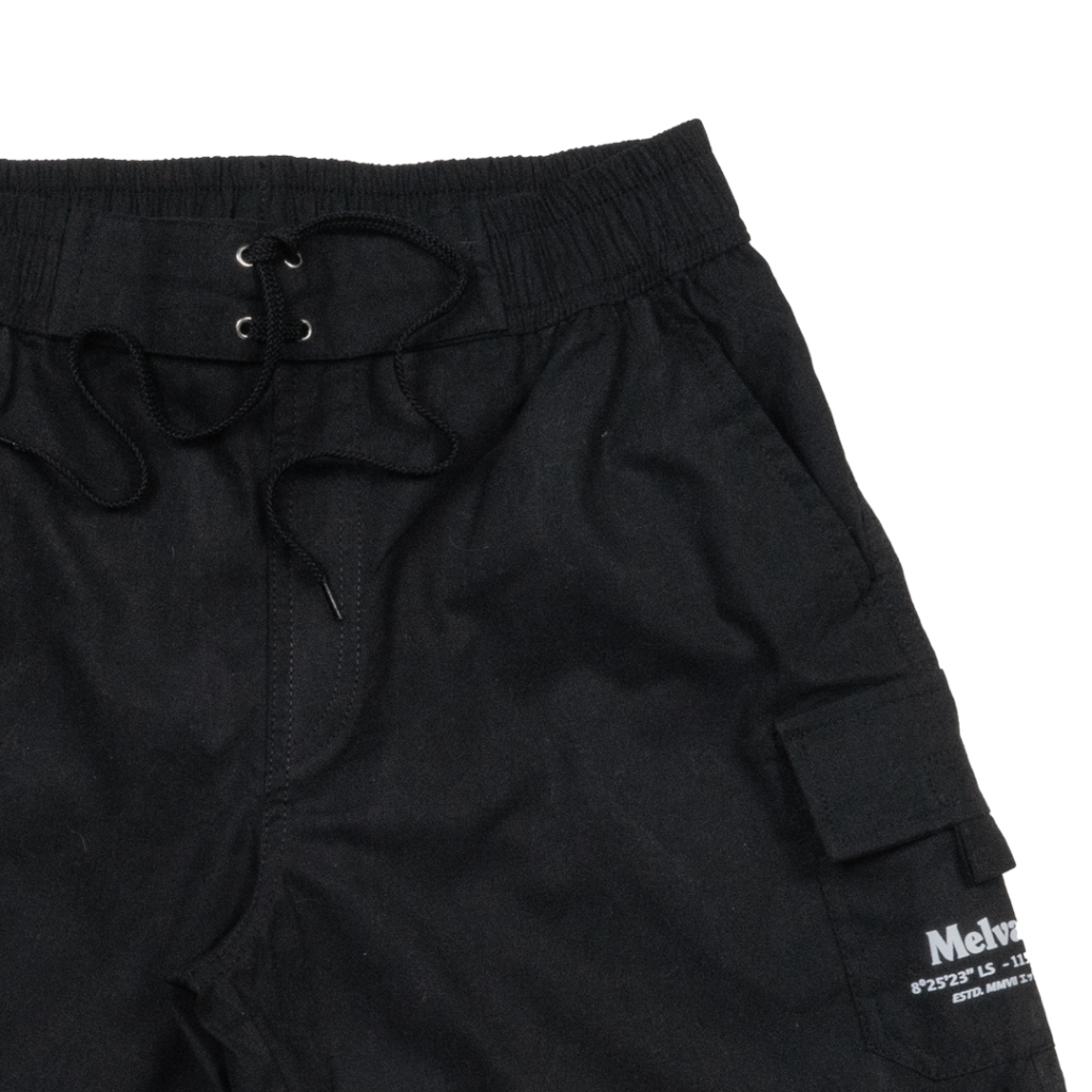 MBS FRITS BLACK - MELVANT BOARDSHORT