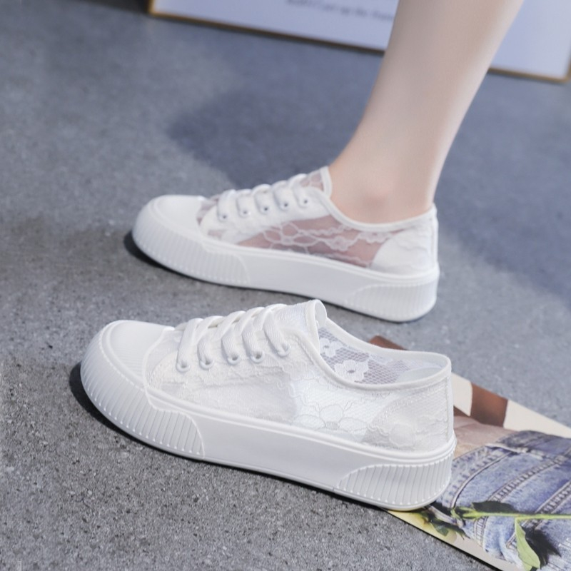 Sepatu Kasual Perempuan Terbaru Sneaker Tali Wanita Import Sepatu Cewek Cantik Korean Style SP-260