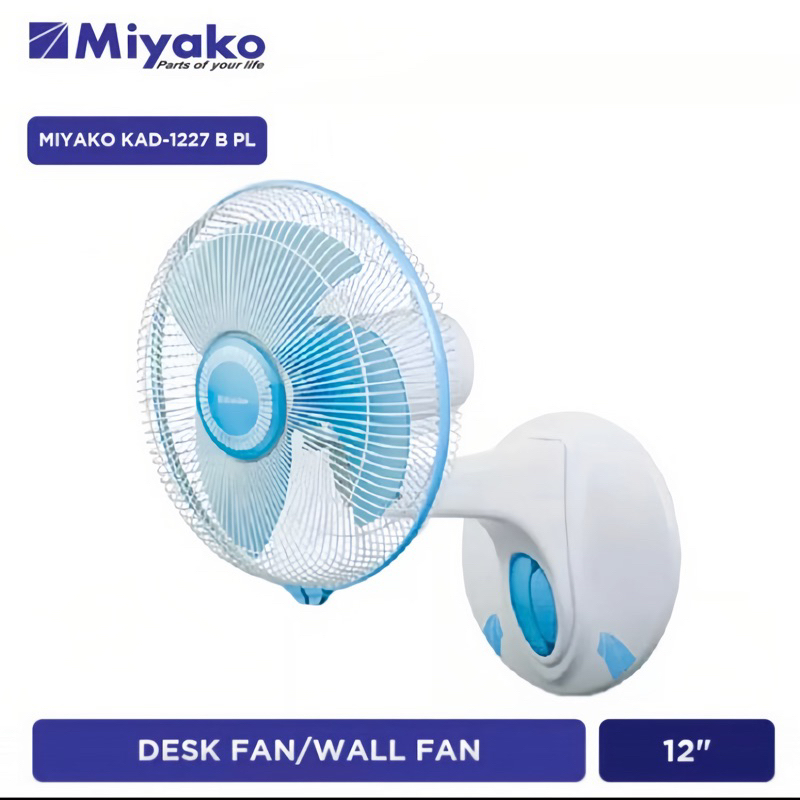 Miyako - Kipas Angin Miyako KAD 1227 B GB - Kipas Angin Miyako 12 inch miyako
