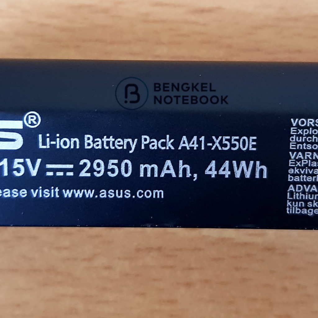 Baterai Asus A41-X550 Internal X450 X450J X450JF A450J A450JF X550Z F550DP-XX022H F550 F550D F550DP X550 X550D X550DP ORIGINAL