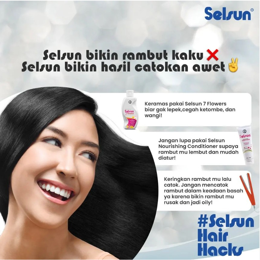 [BPOM] Shampoo Selsun 7 Flower 200 ml / Shampo Selsun Seven Flower 200 ml / Sampo / Anti Ketombe / MY MOM