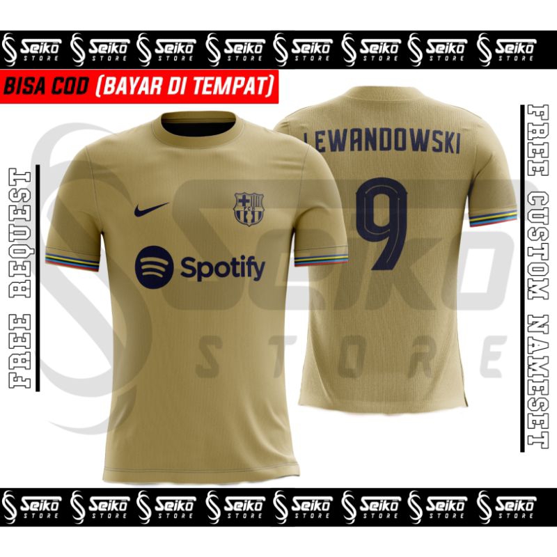 Jersey Barcelona Away 2022-2023 Full Printing