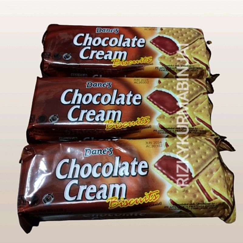 

Chocolate Cream Biscuits Danes Biskuit Krim Coklat