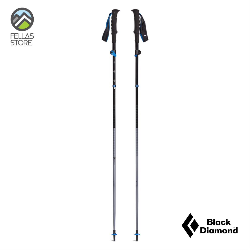 Black Diamond - Distance FLZ Poles Pewter 95 - 110Cm