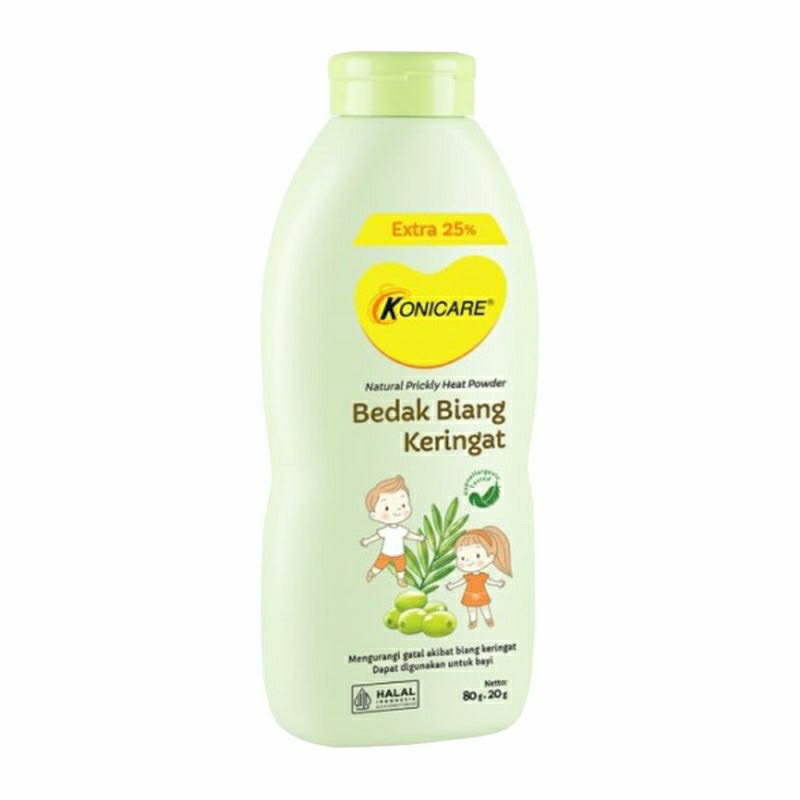 Konicare Bedak Biang Keringat Mencegah Gatal Bayi Kulit Ruam Powder