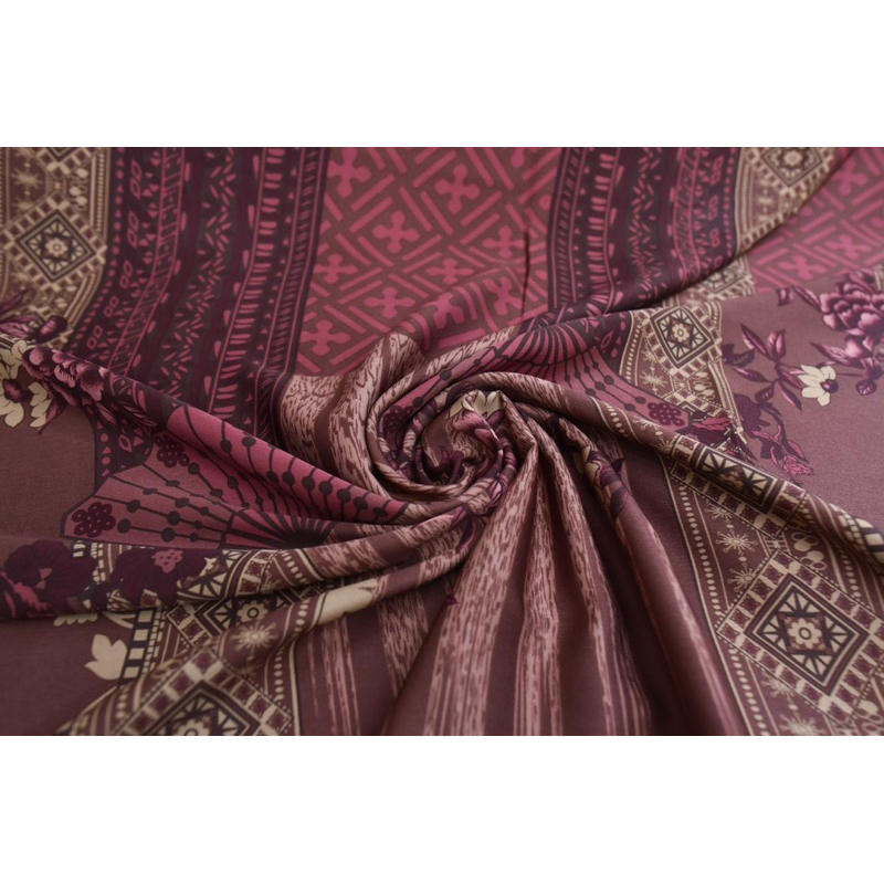 Bahan Kain Zaraa Silk Phasia / bahan gamis seragam sarimbit / kain silk meteran murah terbaru