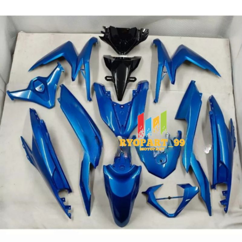 cover body full halus Vario 125 150 new 2018 2019 2020 2021 Biru