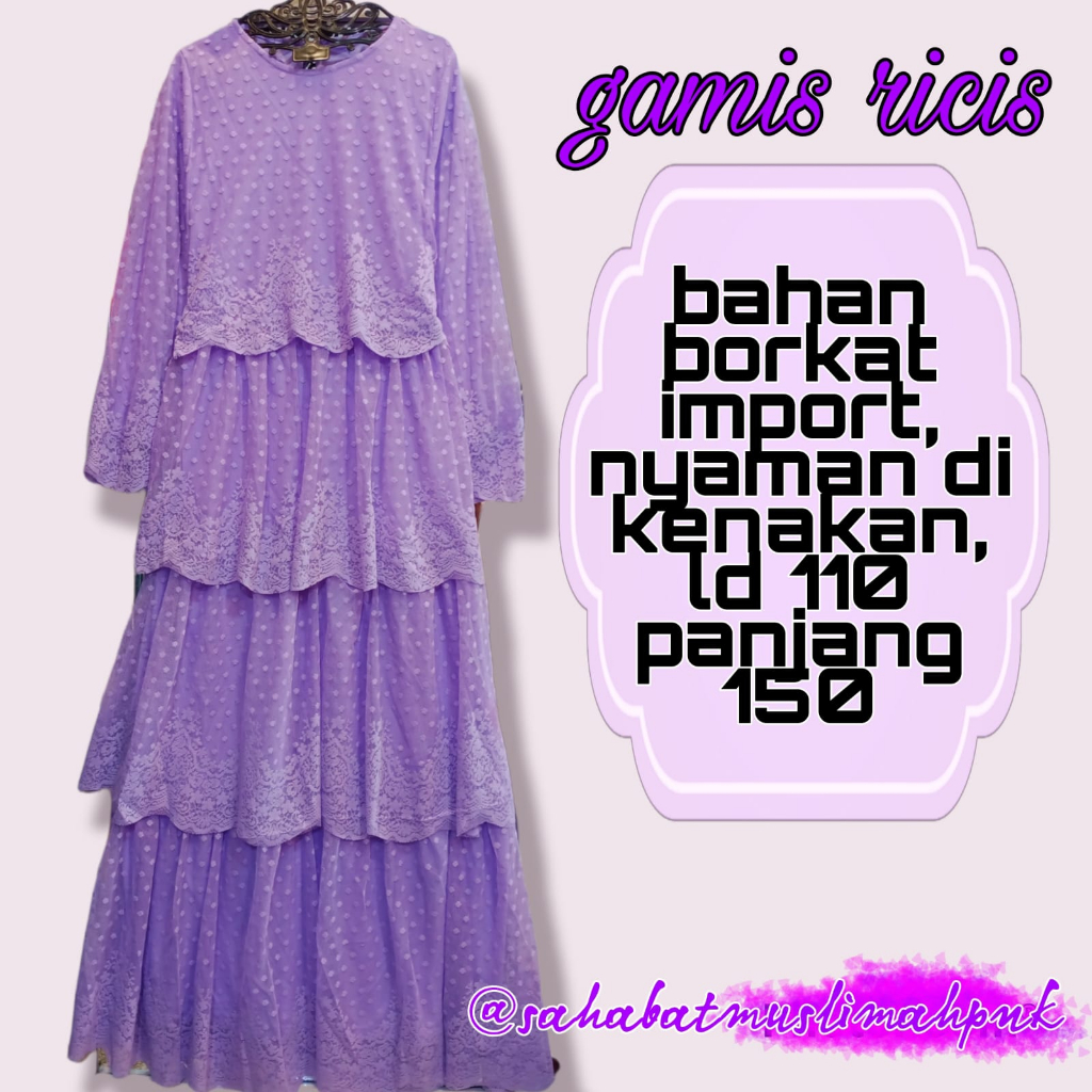gamis ricis