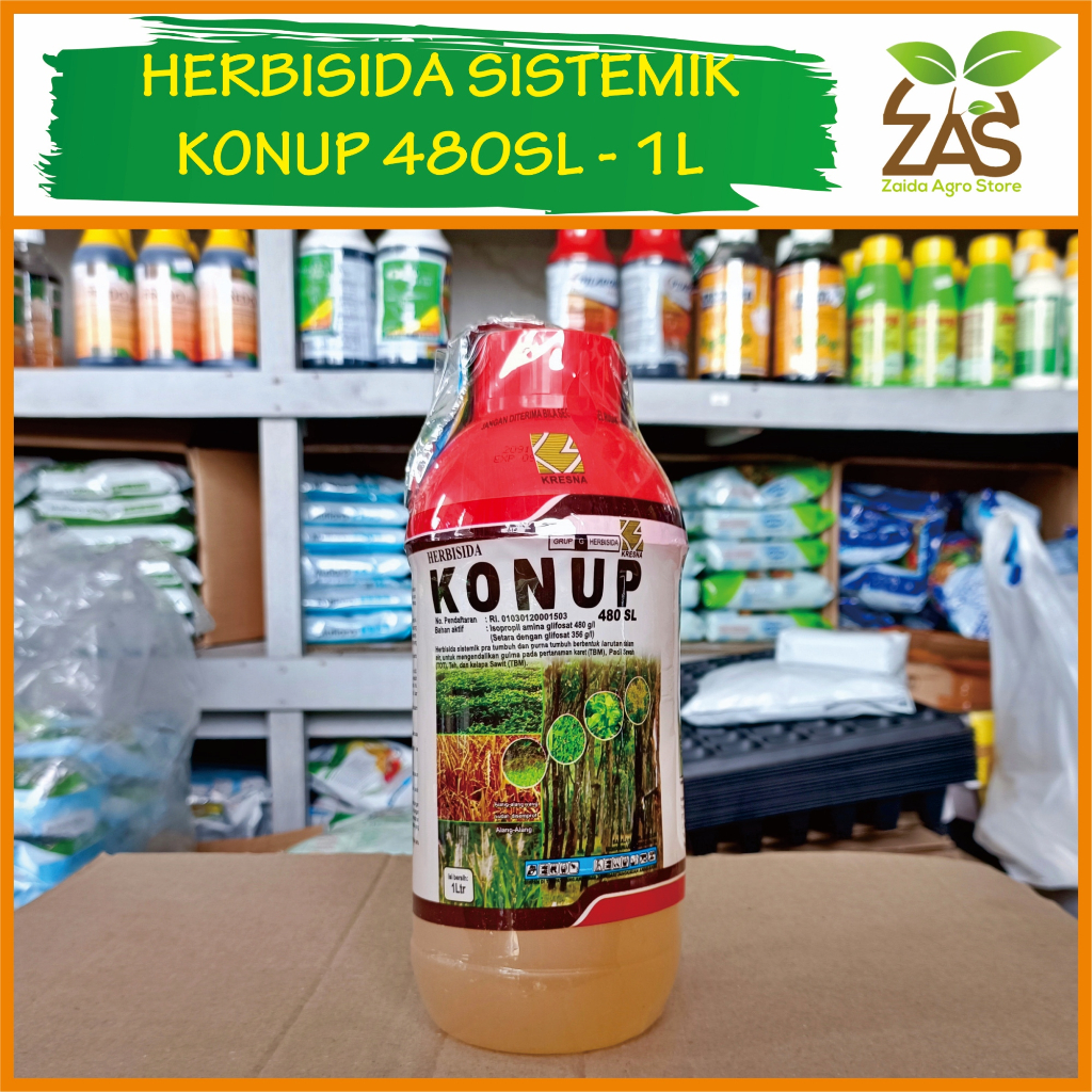 KONUP 480 SL - 1 LITER - HERBISIDA SISTEMIK