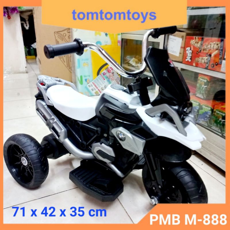 Sepeda Motor Aki Mainan Anak Motor Bike Sepeda Roda tiga