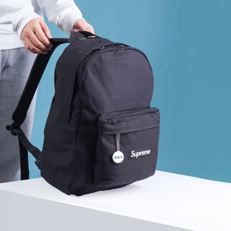 Sup. Canvas Backpack Black