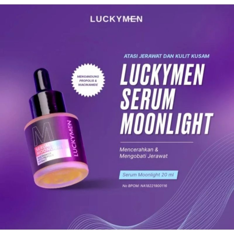 Luckymen Serum Moonlight/Niacinamide With Propolis Extract 20ml