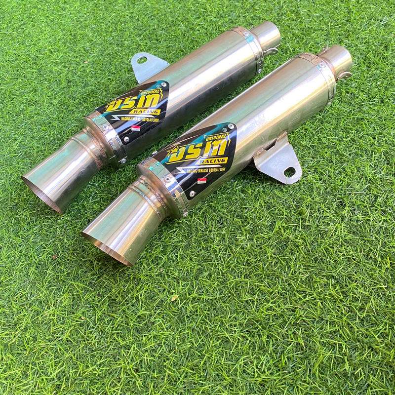 Knalpot Dsm drag inlet 38 cantol atas dan cantol bawah