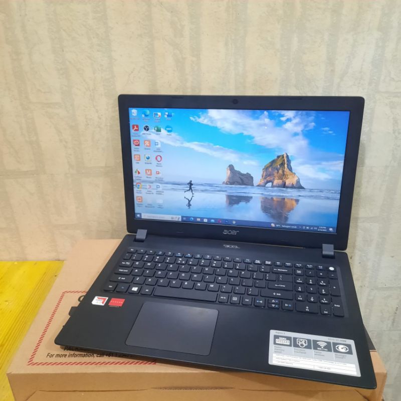 Laptop Acer aspire E A315-21-948E 15,6inc Amd A9-9425 Ram 8Gb/4Gb/HDD 1TB Vga Amd Radeon R5 graphic  Windows 10