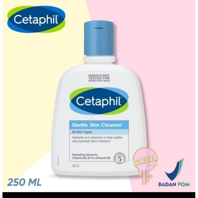 Cetaphil Gentle Skin Cleanser 250ml Sabun Cuci Muka Sensitif sabun cuci muka cetaphil 250ml murah