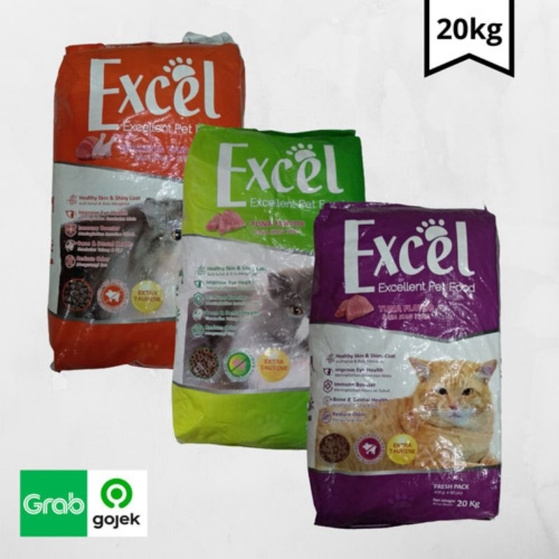 EXCEL CAT FOOD 20KG/MAKANAN KUCING EXCEL 20KG